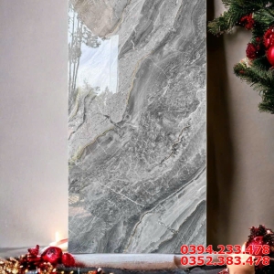 Đại Lý Gạch Nhập Khẩu TQ 40x80 Vân Xám Ánh Kim