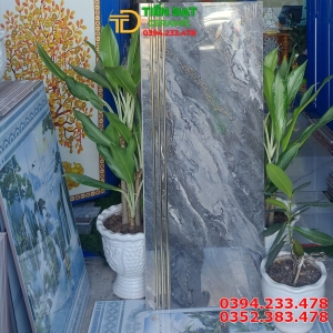 Đại Lý Gạch Nhập Khẩu TQ 47x120 Khắc Kim Lót Cầu Thang