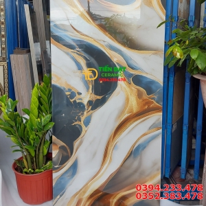 Đại Lý Gạch Trung Quốc 60x120 Nhũ Vàng Tại Lý Thường Kiệt