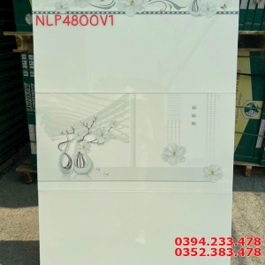 Gạch Bóng Kiếng 40x80 Cao Cấp Trắng Trơn Giá Rẻ