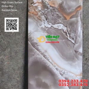 Gạch Bóng Kiếng Kim Cương 60x120 Vân Đá Ngọc Thạch