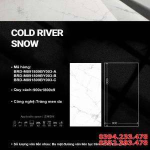 Gạch Bóng Kiếng TQ 90x180 Ốp Biệt Thự Trắng Vân Vi Tinh