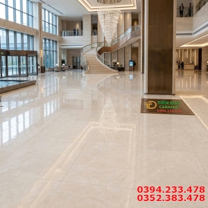 Gạch Bóng Kiếng Vi Tinh 120x180 Lát Nền Khách Sạn