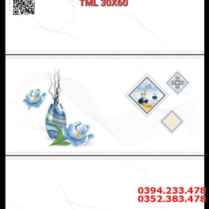 Gạch Bóng Kính 30x60 Ốp Nhà Vệ Sinh Giá Rẻ