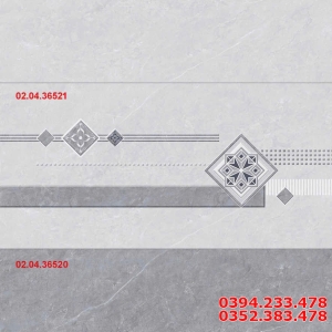 Gạch Bóng Kính 30x60 Vân Xám Nhạt Xả Kho Giá Rẻ