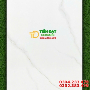 Gạch Bóng Kính Kim Cương 50x100 Trắng Vân Khói