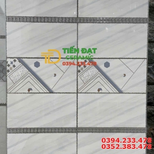 Gạch Bóng Kính TQ 30x60 Trang Trí Khắc Kim Mới Đẹp
