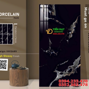 Gạch Bóng Kính Vi Tinh 60x120 Ốp Mặt Tiền 