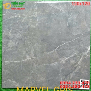 Gạch Ốp Lát  Ấn Độ 120x120 Vân Xám Đá Giá Rẻ