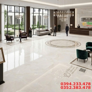 Gạch Cao Cấp 120x180 Khổ Lớn Lát Nền Khách Sạn Quầy Tiếp Tân