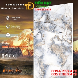 Gạch Cao Cấp 60x120 Lát Nền Bóng Kiếng Giá Rẻ