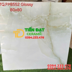 Gạch Cao Cấp 80x80 TQ Trắng Xanh Nhạt Mẫu Mới Nhất