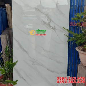 Gạch Cao Cấp Ấn Độ 80x160 Lát Nền Bóng Kính Vi Tinh