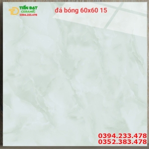 Gạch Cao Cấp Lát Phòng Khách 60x60 Vân Xanh 