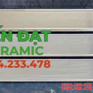 Gạch Chỉ Đường Viền 4x80 Khắc Bạc Trắng Mới Nhất