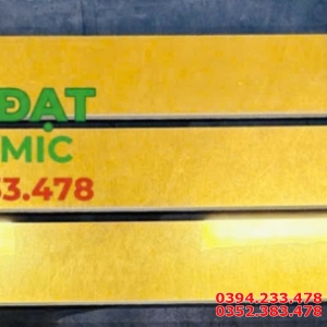 Gạch Chỉ Vàng Lớn 6x120 Trang Trí Phòng Khách Cao Cấp