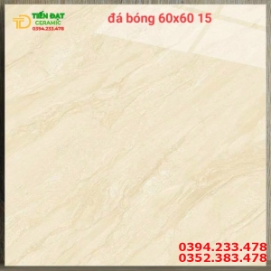 Gạch Đá Bóng Kiếng 60x60 Vân Vàng Sale Giá Rẻ