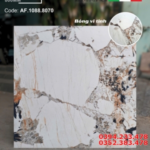 Gạch Đá Bóng Kiếng Vi Tinh 80x80 Lát Nền Giả Đá Apodio