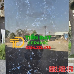 Gạch Đá Cao cấp 80x160 Ốp Mặt Tiền Đen Hoa Cương