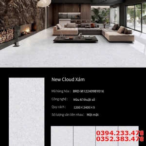 Gạch Đá Mờ 120x240 Ốp Lát TQ Giả Đá Hoa Cương Mẫu Mới