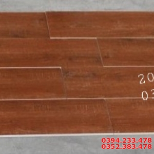 Gạch Đá Mờ 20x100 Vân Gỗ Đỏ Cao Cấp Hiệu Ứng 