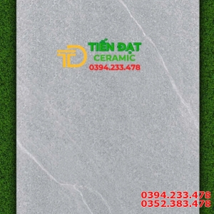 Gạch Đá Mờ Matt 50x100 Lát Nền Vân Xám Carving
