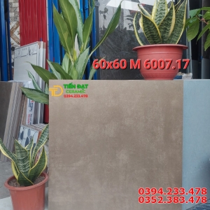 Gạch Đá Mờ Mầu Đồng 60x60 Ốp Quán Karaoke 