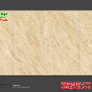 Gạch Đá Ốp Lát 80x160 Vân Vàng Bóng Kiếng 