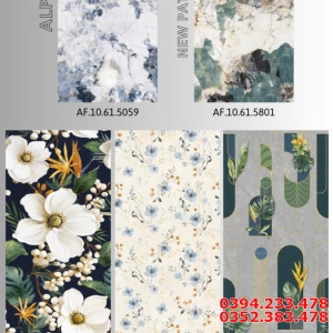 Gạch Đá Trang Trí Apodio 60x120 Hoa Văn Đẹp Mẫu Mới