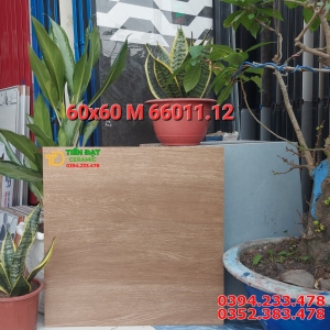 Gạch Giả Gỗ 60x60 Nhập Khẩu Ấn Độ Đá Mờ 