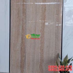 Gạch Giả Vân Gỗ 120x180 Bóng Kiếng Caring Hiệu Ứng