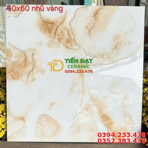 Gạch Khắc Kim 60x60 TQ Ốp Lát Đại Sảnh Lớn Mới Nhất