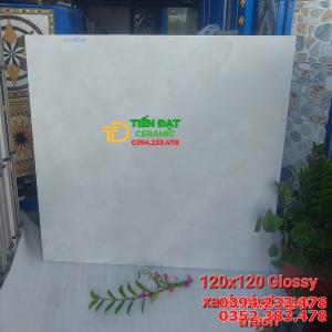 Gạch Khổ Lớn 120x120 Bóng Kiếng Vi Tinh Tại Sóc Trăng
