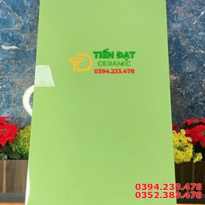 Gạch Khổ Lớn 60x120 Apodio Xanh Trơn Mẫu Mới Nhất