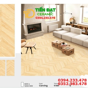 Gạch Khổ Lớn 60x120 Ốp Lát Giả Gỗ Cao Cấp HCM