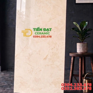 Gạch Khổ Lớn 60x120 Vân Vàng Phong Thủy Ốp Lát