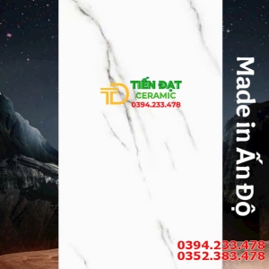 Gạch Khổ Lớn 80x160 Ấn Độ Trắng Vân Vi Tinh Tại Quận 5