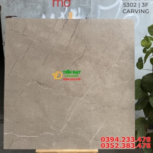 Gạch Khổ Lớn Ấn Độ 120x120 Đá Mờ Carving Cao Cấp 