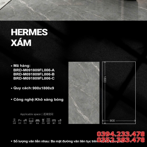 Gạch Khổ Lớn Cao Cấp TQ 90x180 Vân Xám Đá Ốp Tường