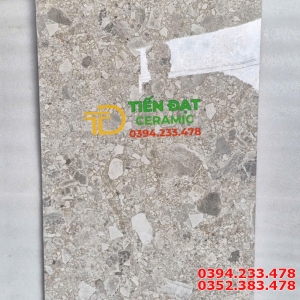 Gạch Khổ Lớn Lát Nền 60x120 Giả Hoa Đá Cương Ốp Mặt Tiền