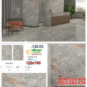 Gạch Khổ Lớn Lát Phòng Khách 120x180 Mẫu Mới