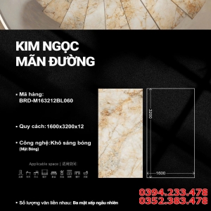 Gạch Khổ Lớn TQ 160x320 Ốp Lát Biệt Thự Cao Cấp