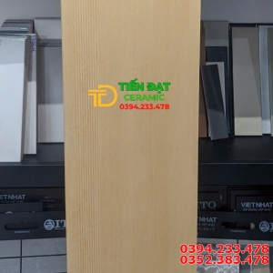Gạch Lát Cầu Thang 47x120 Vân Vàng Giả Gỗ TQ