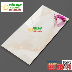 Gạch Lát Nền 60x120 Vân Vàng Kem Tại Vĩnh Long