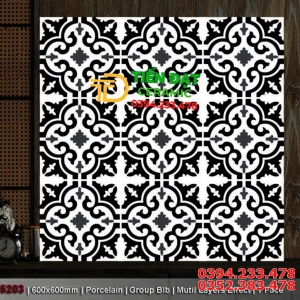 Gạch Lát Nền 60x60 Hoa Văn Mẫu Mới XSMART