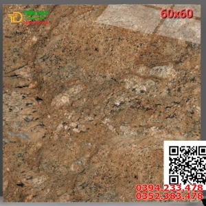Gạch Lát Nền 60x60 Vân Vàng Giả Đá Hoa Cương