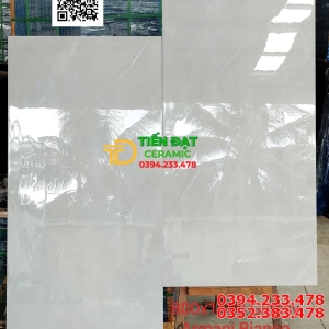 Gạch Lát Nền 80x160 Bóng Kiếng Ấn Độ Vân Đá Xám Nhẹ