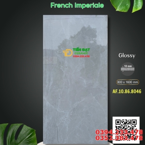 Gạch Lát Nền 80x160 Bóng Kiếng Vân Giả Đá