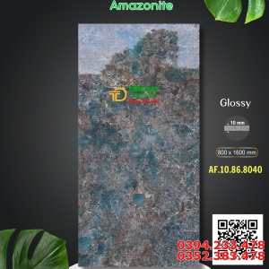 Gạch Lát Nền 80x160 Vân Xanh Hoa Cương Bóng Kiếng