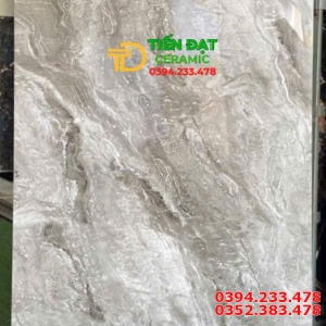 Gạch Lát Nền Bóng Kiếng 60x120 Vân Xám Đá TASA